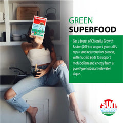 Sun Chlorella daily dispense with water for easy intake