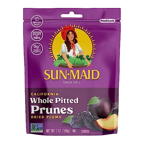Sun-Maid prunes in a sharing-sized snack pack