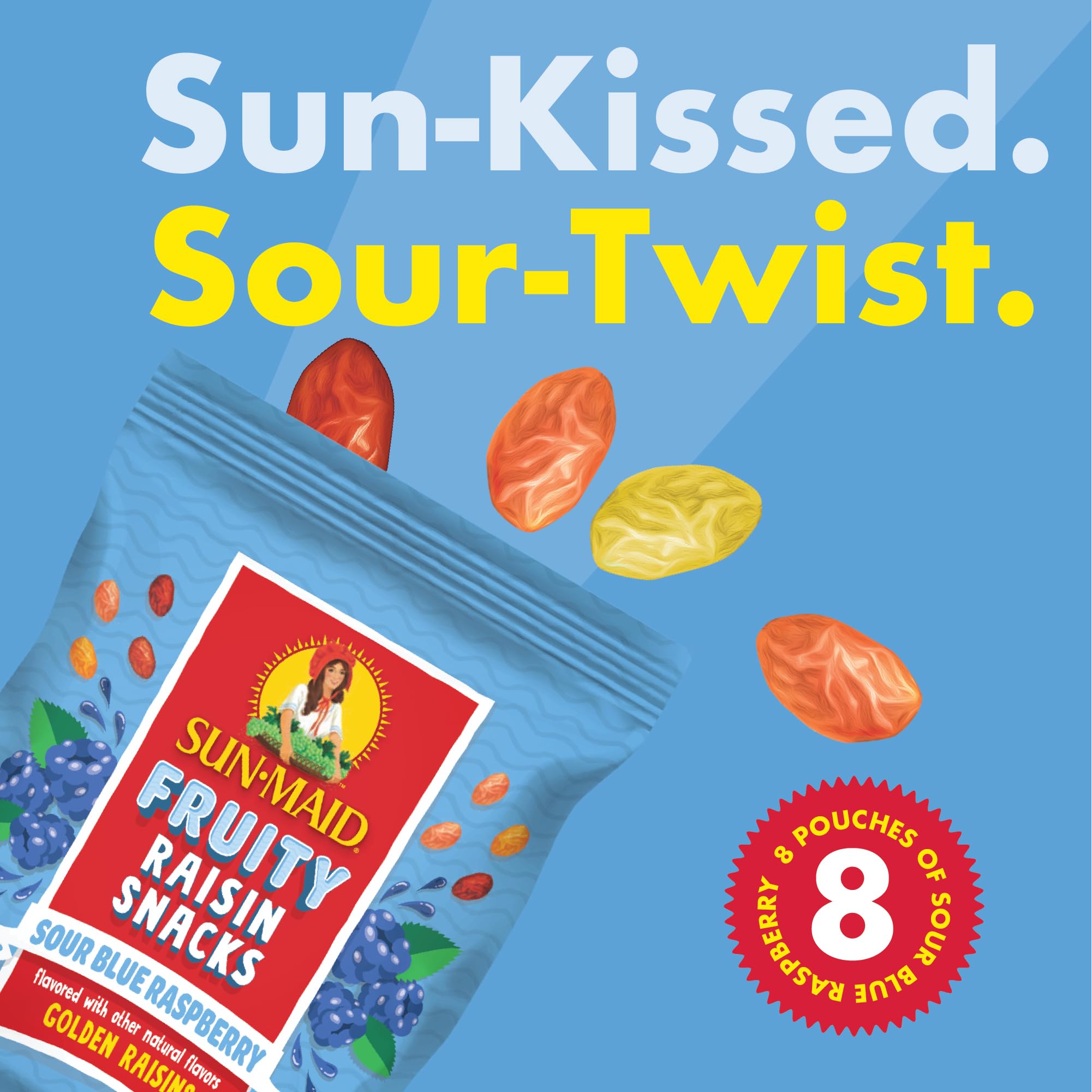 Sun-Maid office break ready-to-eat Fruity Raisin Snack