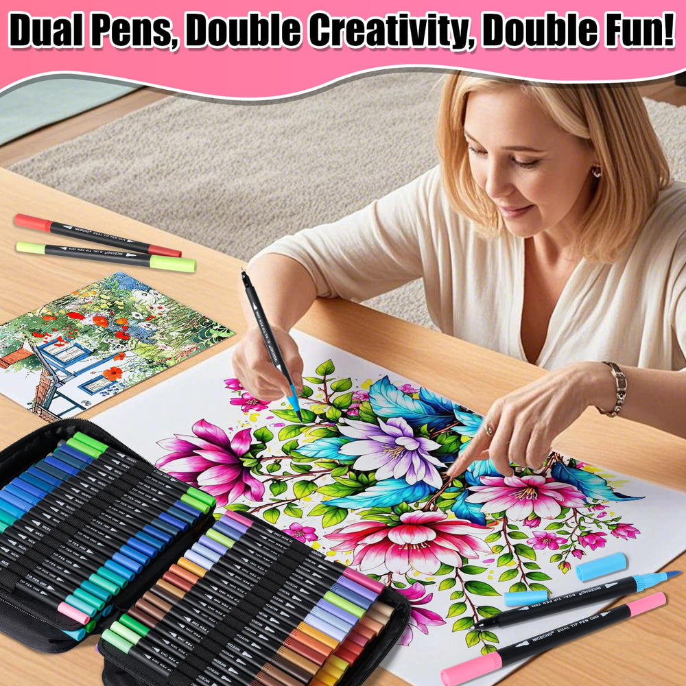Sunacme acid-free non toxic ink for safe coloring sessions