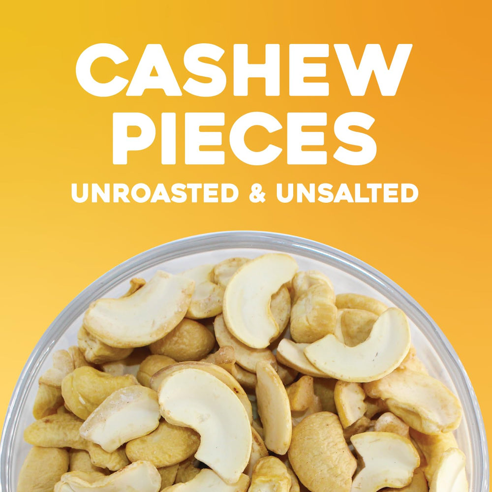SUNBEST NATURAL raw cashews in a bowl invite easy snacking.