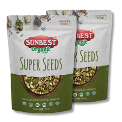 Sunbest Natural Super Seeds Mix pumpkin seeds – adds crunchy protein to salads
