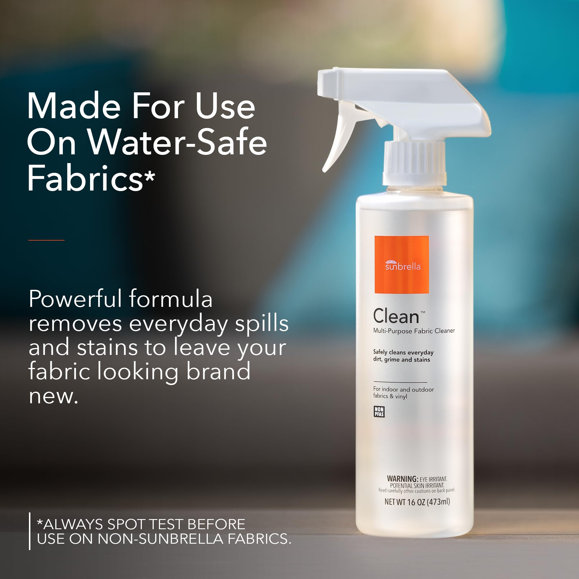 Sunbrella Clean cushion-clean renews cushion textures and colors on Sunbrella fabrics
