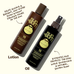 Sun Bum formula featuring Aloe Vera for soothing hydration on the skin.
