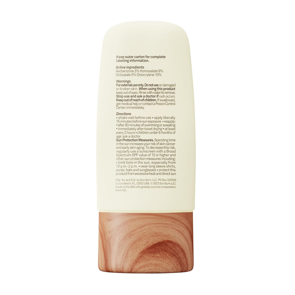 Sun Bum Daily SPF50 Clear Gel displayed during daytime outdoor activity.