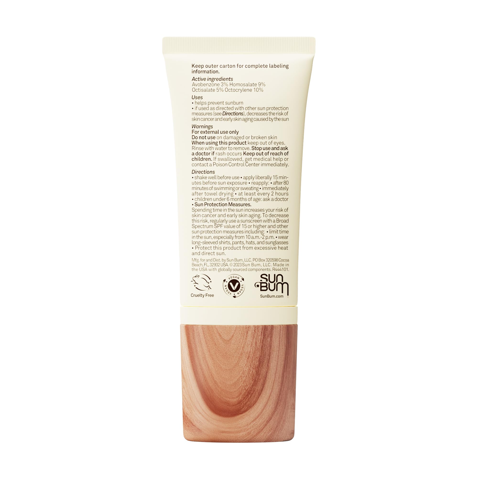 Swatch shows clear finish and easy blend into skin.