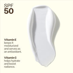 Texture close-up of Sun Bum Daily SPF 50 lotion shows watery, fast-absorbing finish.