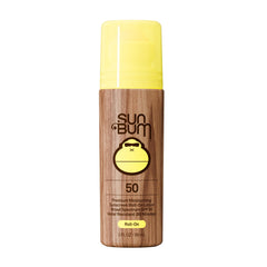 Sun Bum Original SPF 50 roll-on bottle ready for daylong sun protection