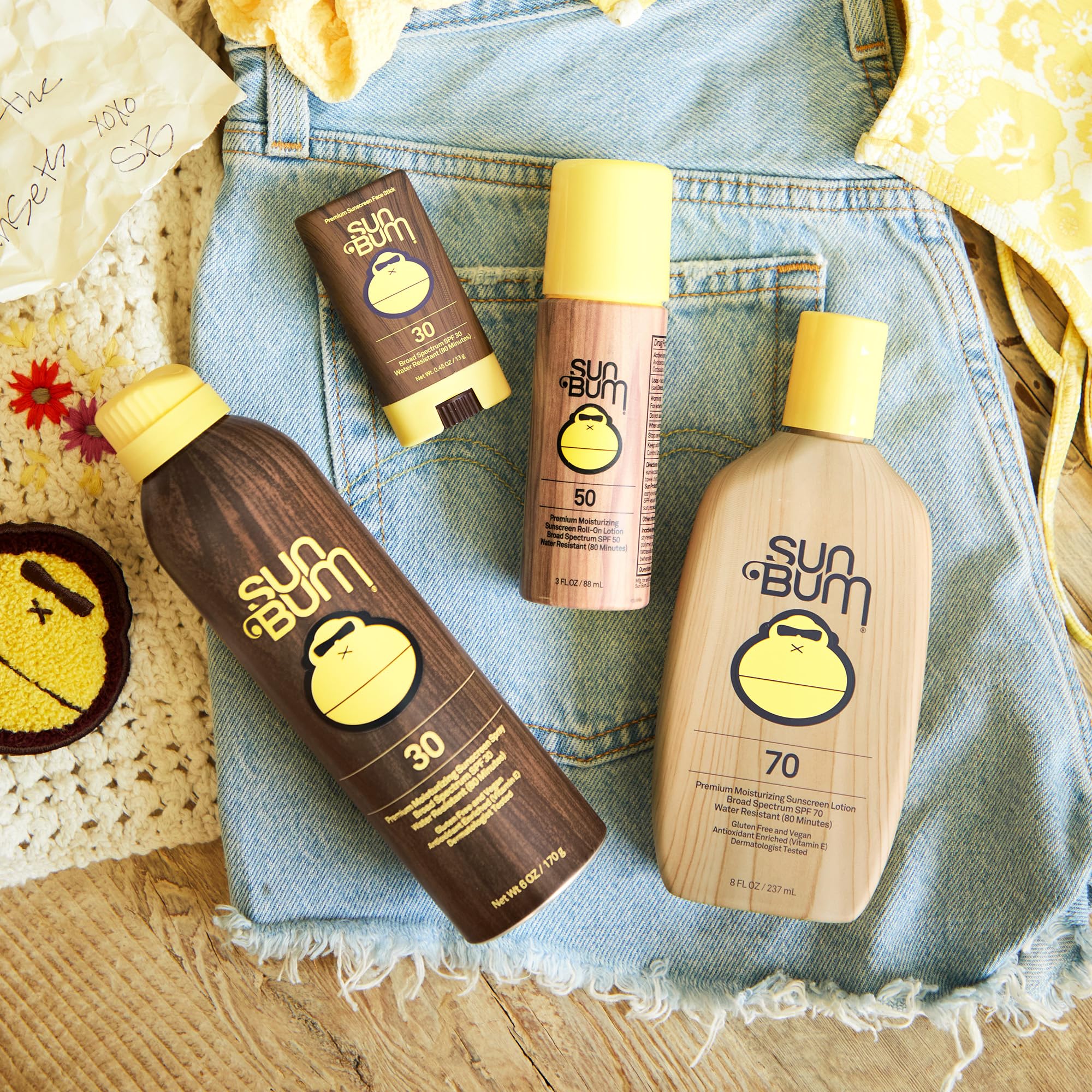 Sun Bum travel-size 3 oz bottle ideal for packing in bags and purses