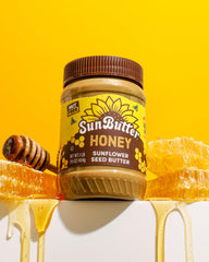 SunButter Honey spoon-dip invites quick protein-rich snacking without allergens