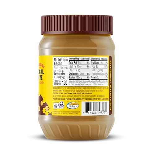 SunButter Honey spread on toast highlights nut-free convenience and sweetness
