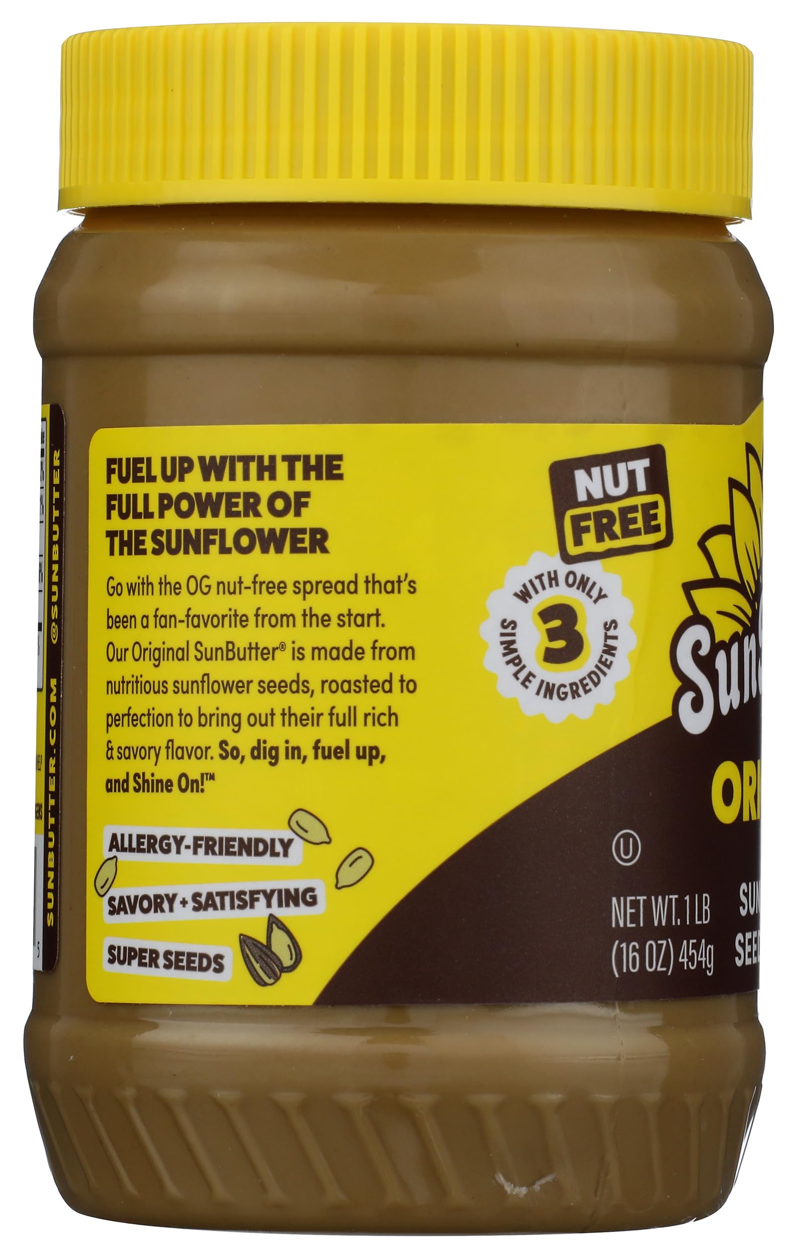 SunButter in a school lunchbox, allergy-friendly spread