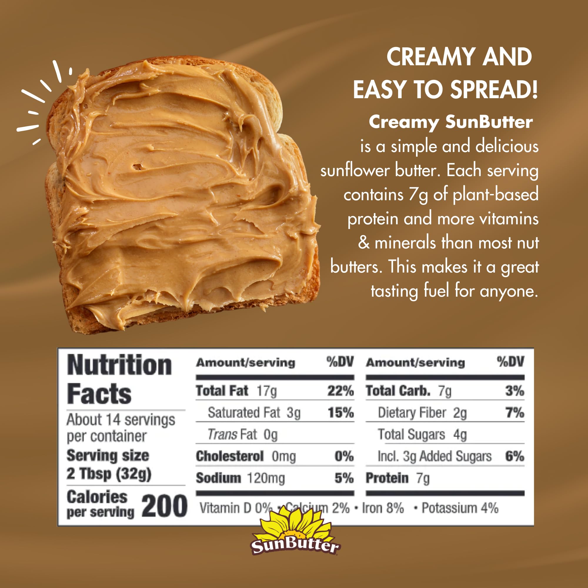 SunButter spread on toast showing a nut-free, quick snack option.