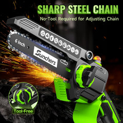 SUNCHERS lightweight ergonomic design enabling comfortable one-handed use.