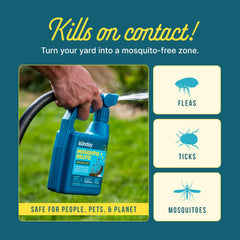 Sunday Mosquito Deleto lemongrass cedar label highlights natural ingredients.