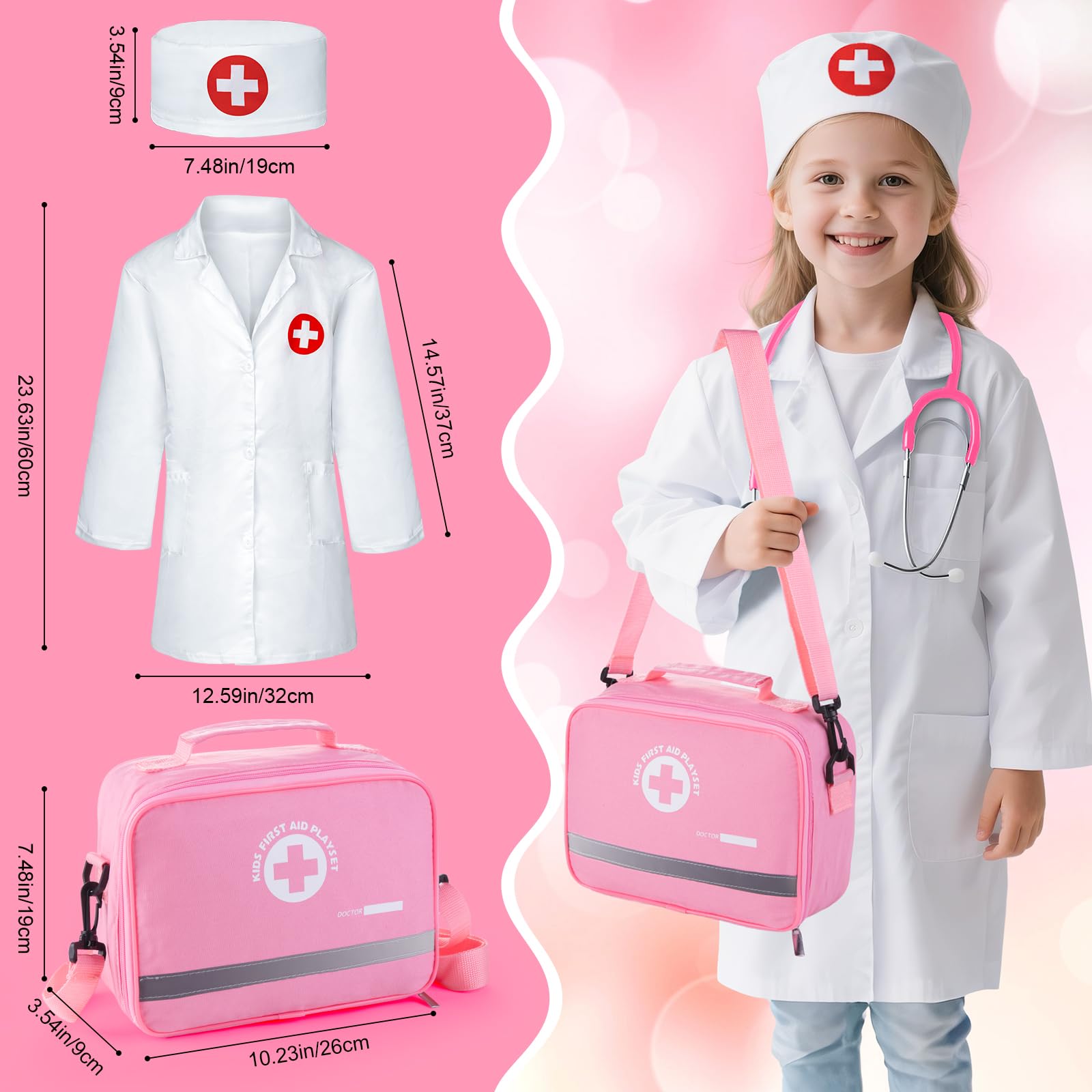 Sundaymot Doctor Kit play phones and walkie-talkies enhance interactive storytelling.