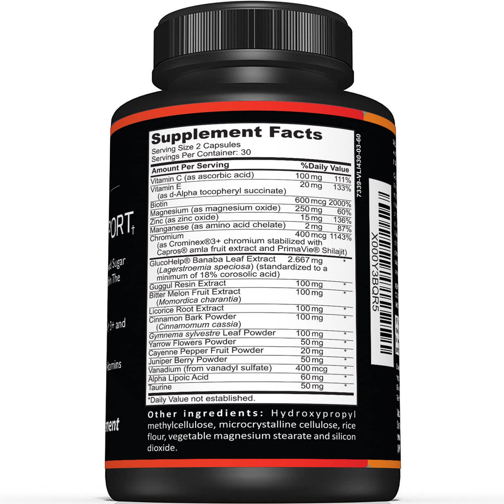 Sunergetic Bitter Melon Extract capsules highlight herbal balance for routine use.