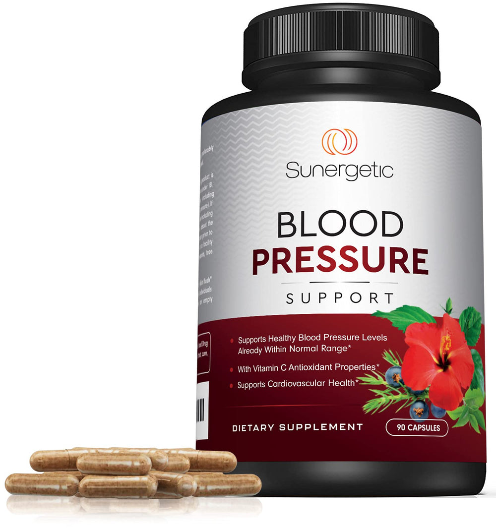 Sunergetic Blood Pressure capsules manufactured in USA facilities