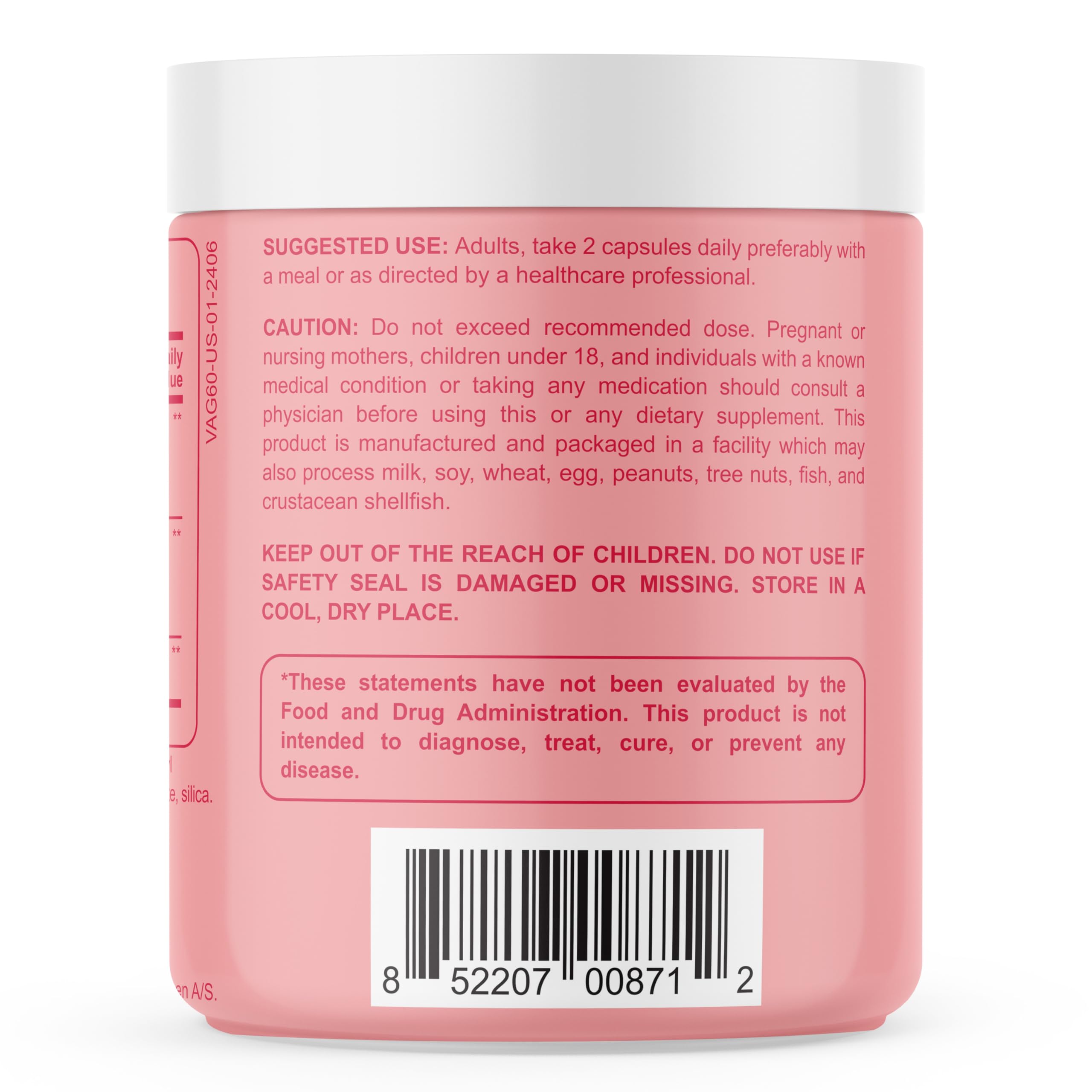 Sunergetic capsules and daily routine setup for feminine health at home.