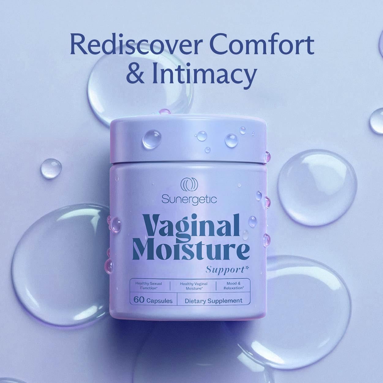 Packaging designed for easy daily use in feminine wellness