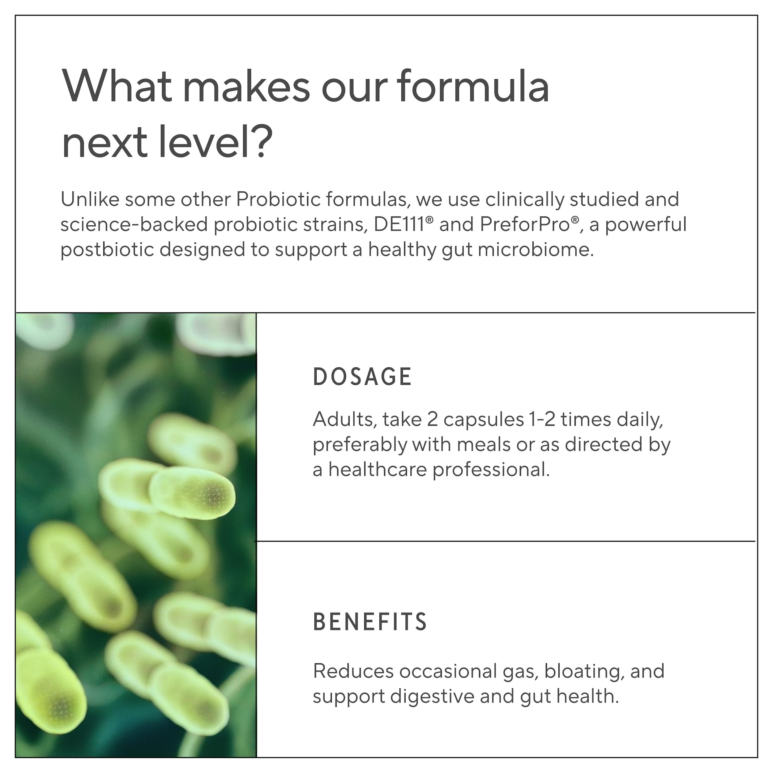 Digestive enzymes blend detail in Sunergetic 4-in-1 for easier digestion