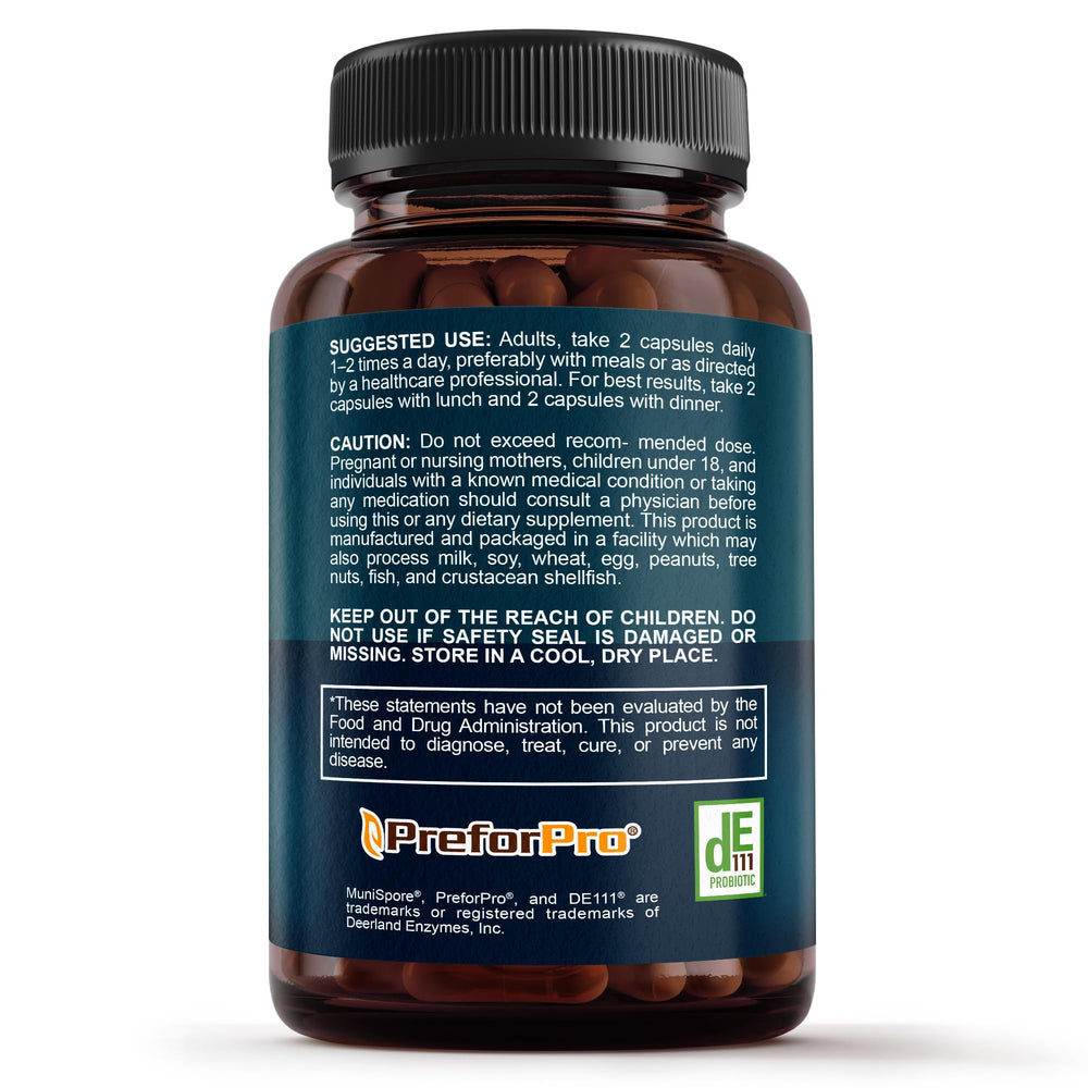 Sunergetic packaging with ingredients and usage details