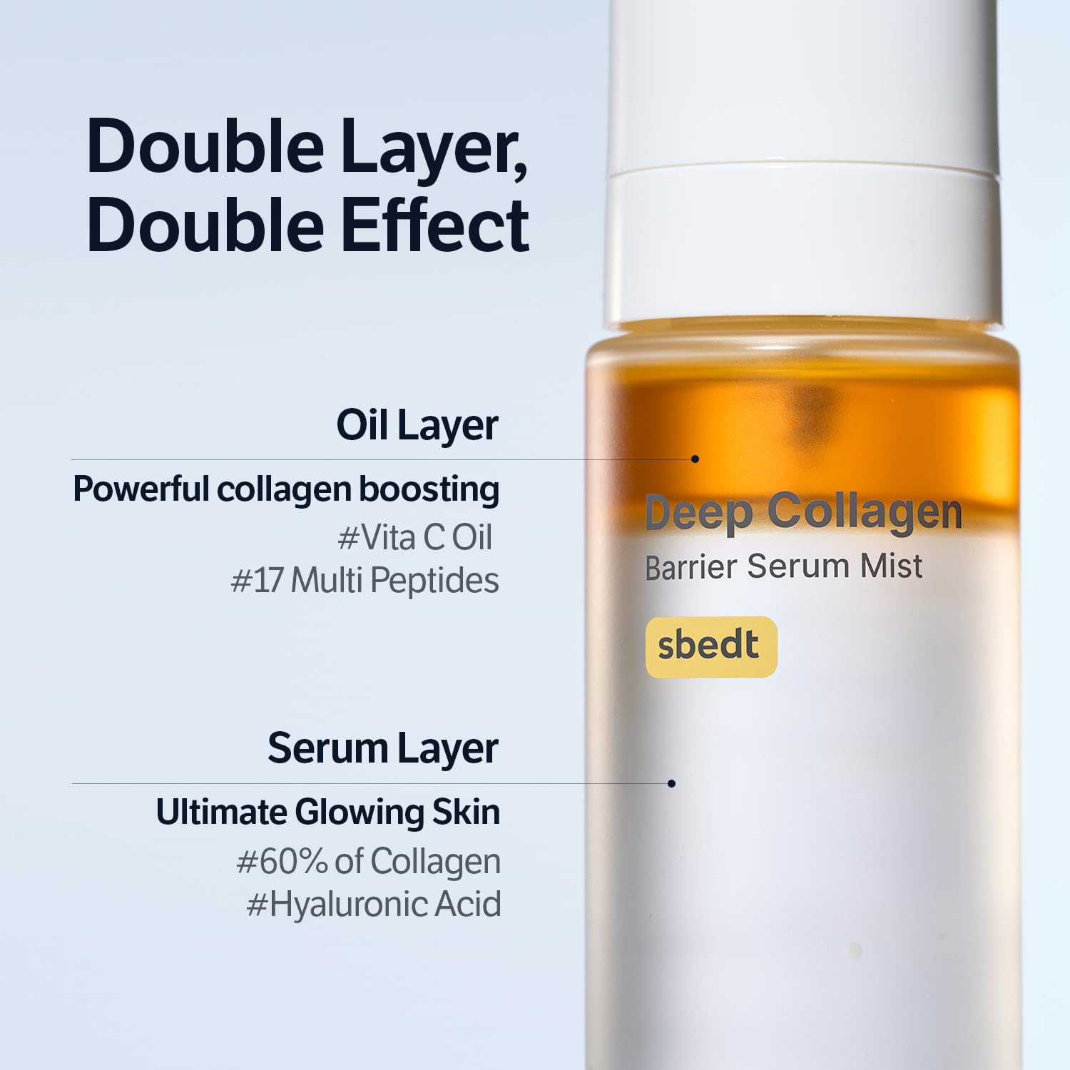 SUNGBOON EDITOR Deep Collagen Barrier Serum Mist vitamin C boost closeup