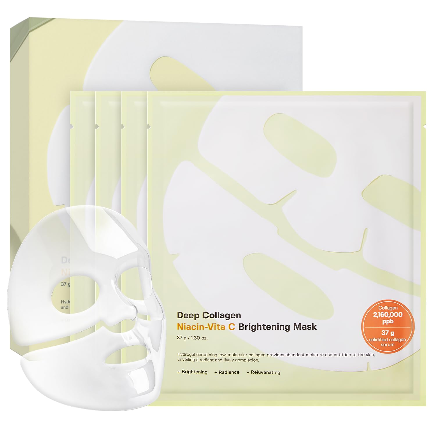 SUNGBOON EDITOR Deep Collagen Overnight Mask box highlights hydration and elasticity overnight