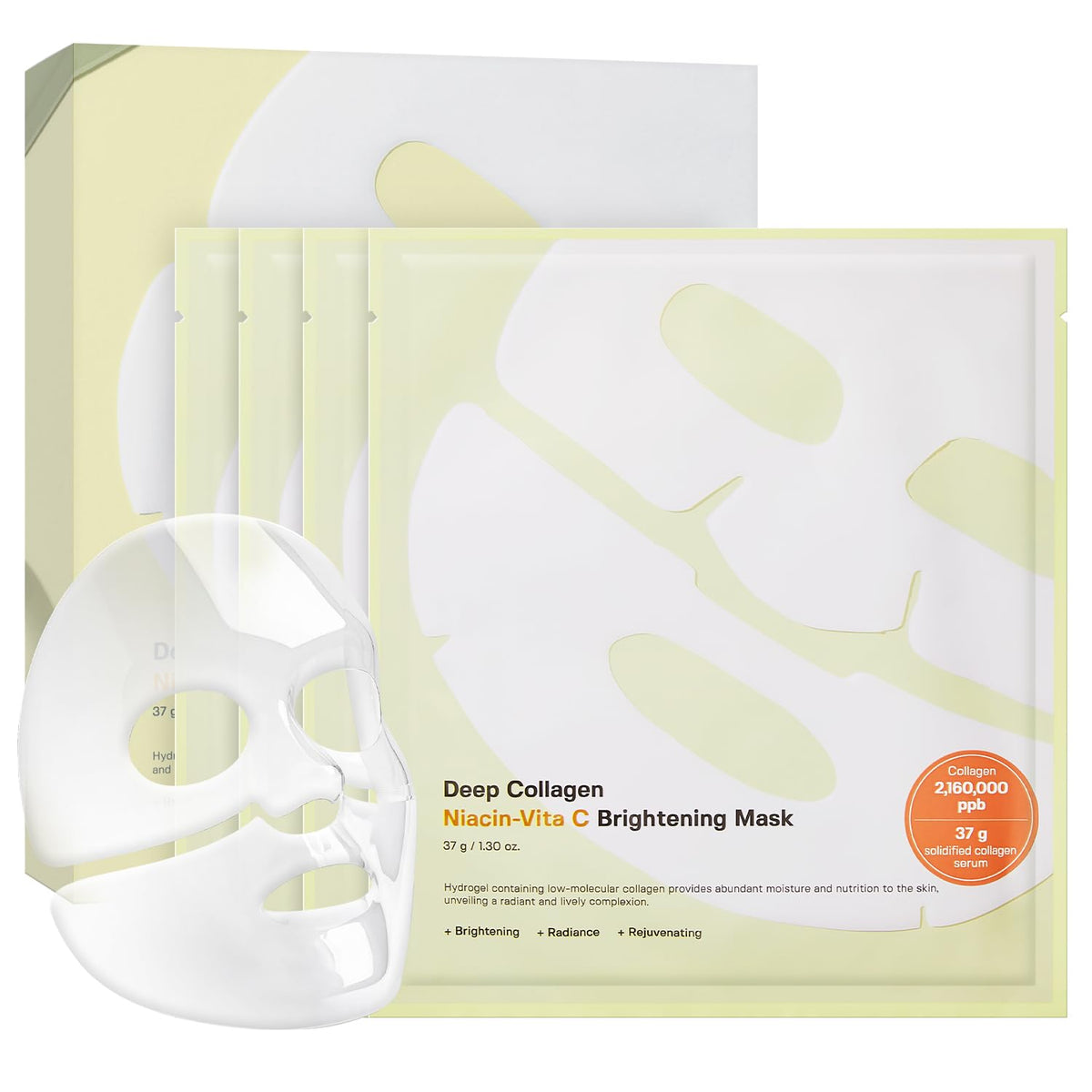 SUNGBOON EDITOR Deep Collagen Overnight Mask box highlights hydration and elasticity overnight
