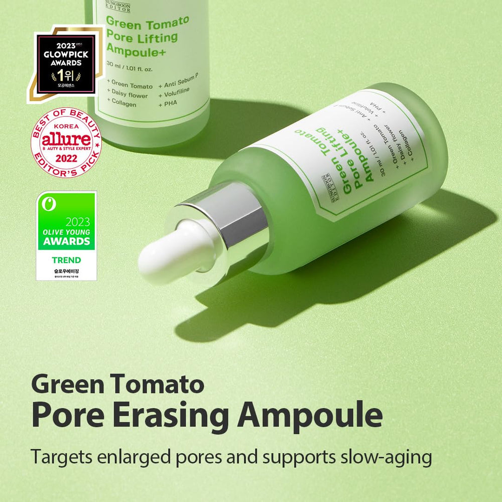 Close-up of the serum texture showing a light, non-sticky finish.