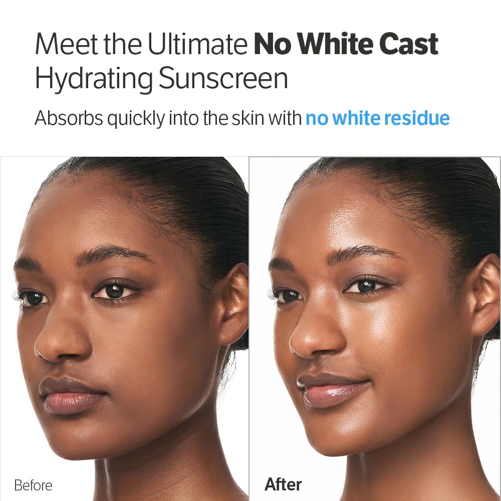SUNGBOON EDITOR Hydro Booster Sunscreen lotion texture on hand shows easy absorption