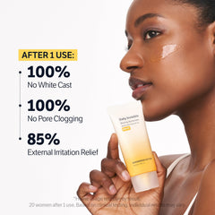 SUNGBOON EDITOR vitamin-rich formula bottle supports hydration and brightness.