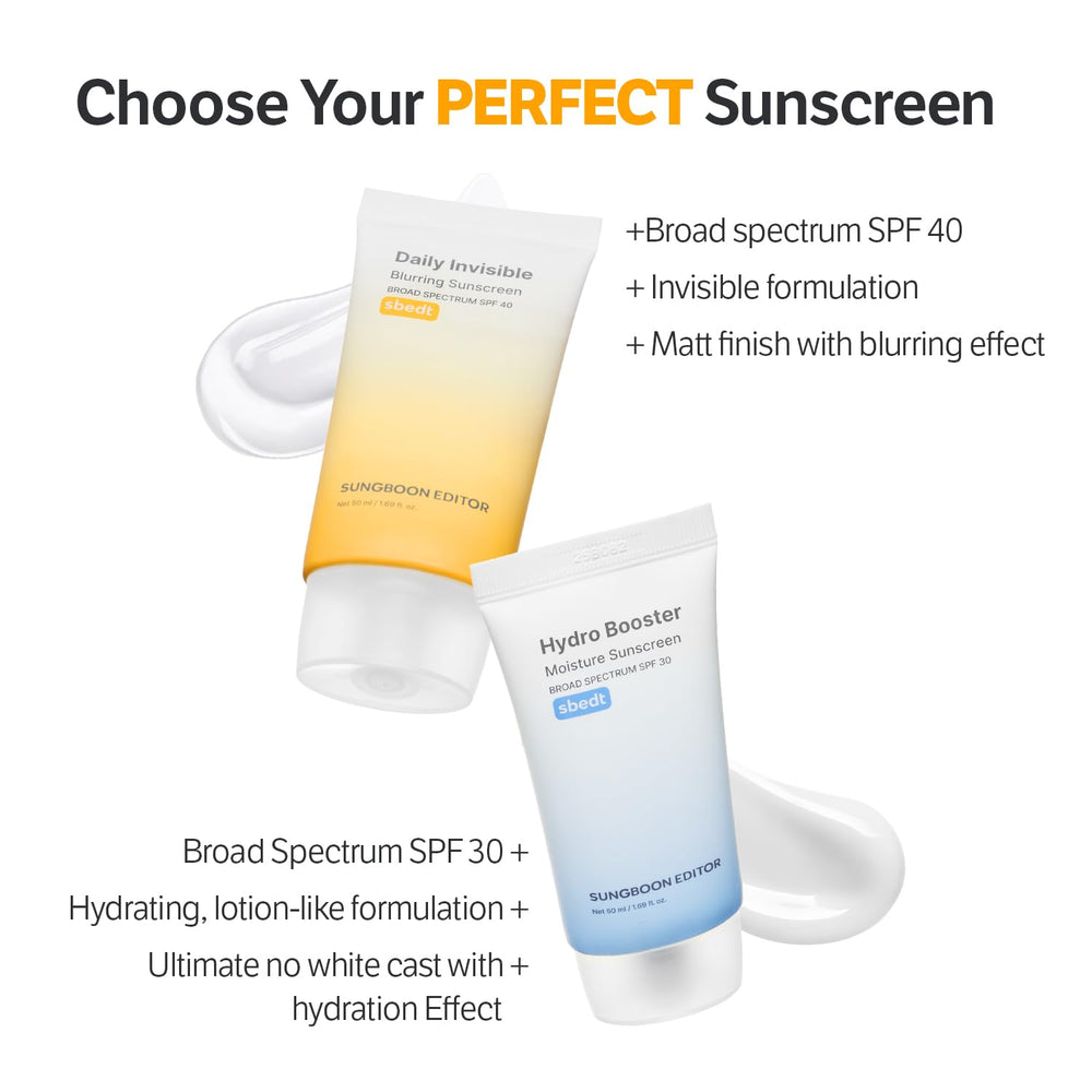 SUNGBOON EDITOR travel-size 50ml bottle fits easily in bags.