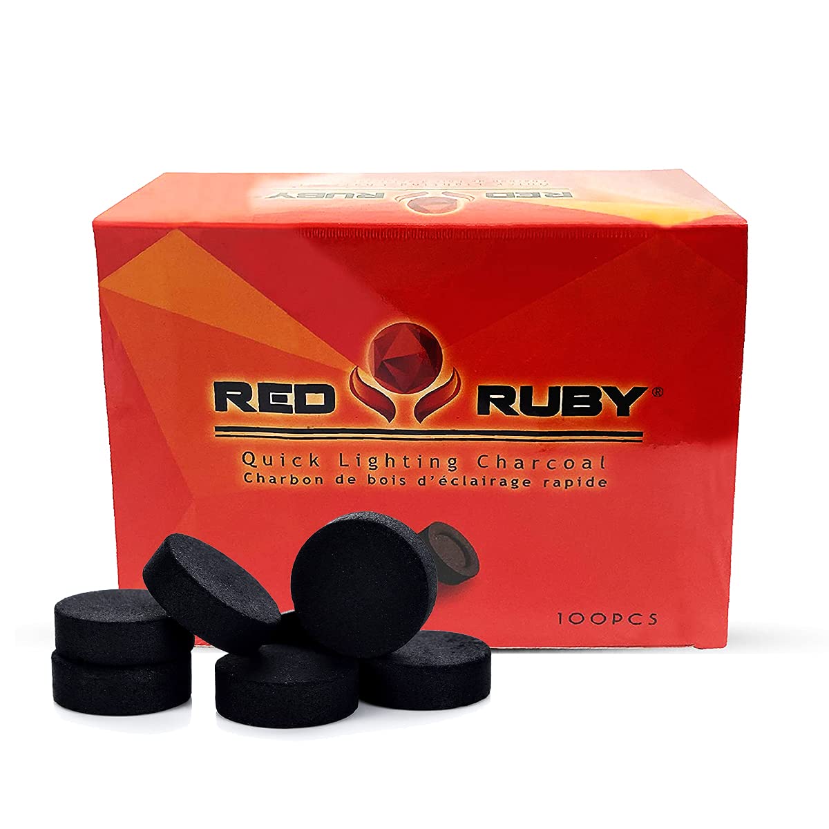 Sunlight Charcoal instant light coals disks for incense rituals with quick ignition.