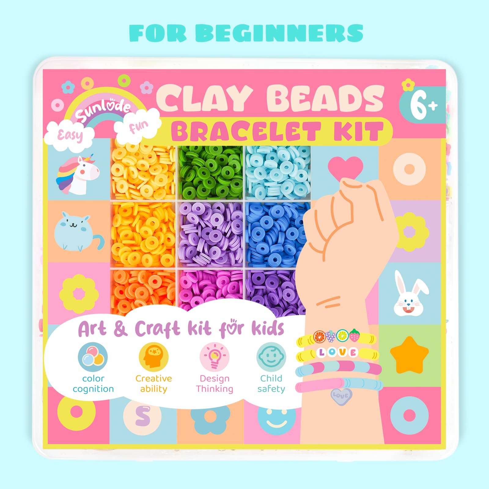 Sunlode bracelet kit party playdates crafting session