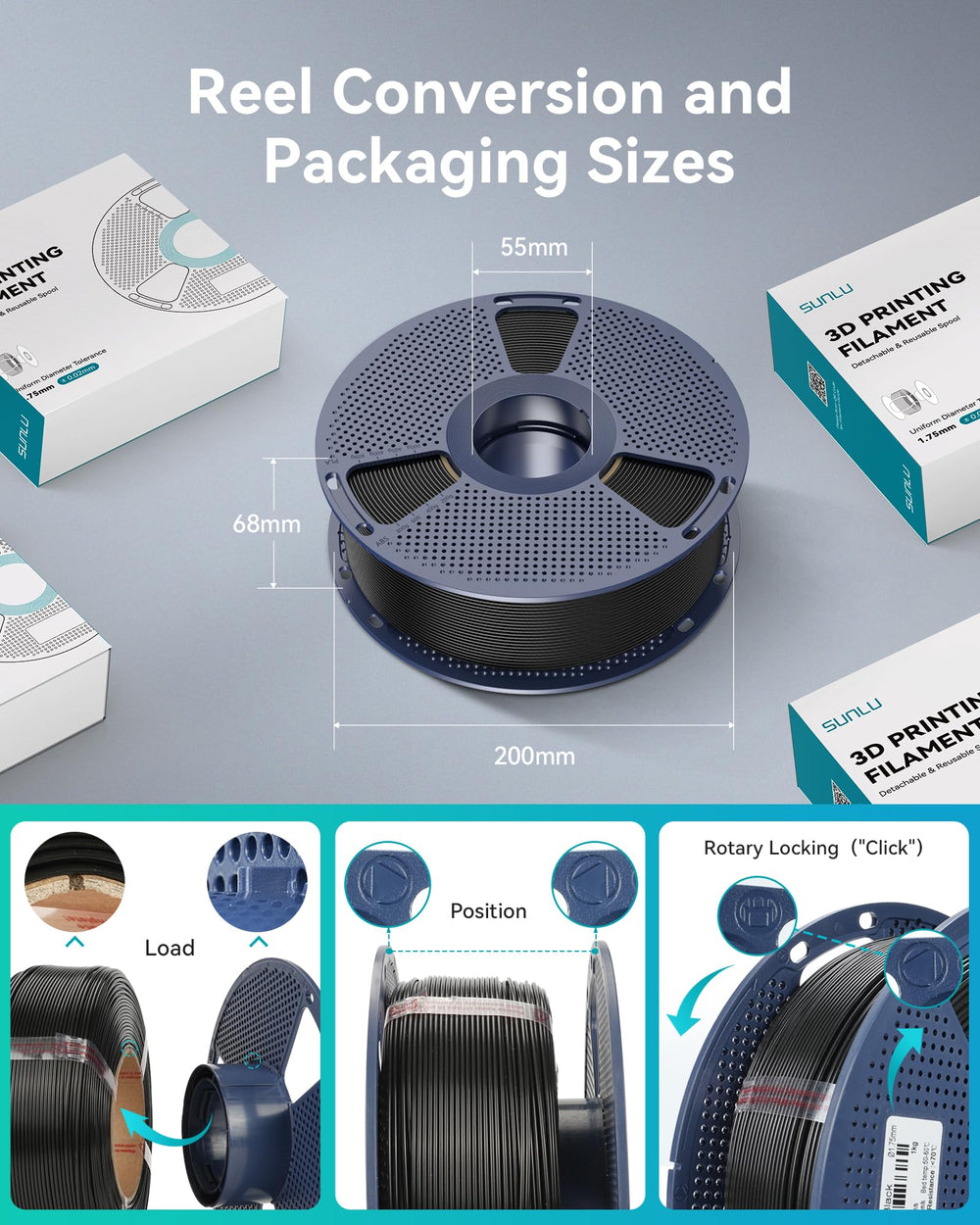 SUNLU PETG filament compatibility with many printers
