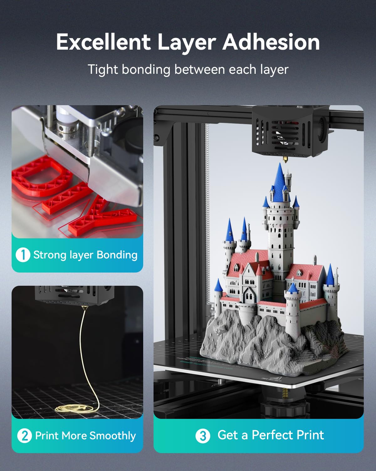 SUNLU PETG filament with high impact resistance for rugged components.