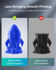 SUNLU PETG high-impact test, showing toughness and resilience.