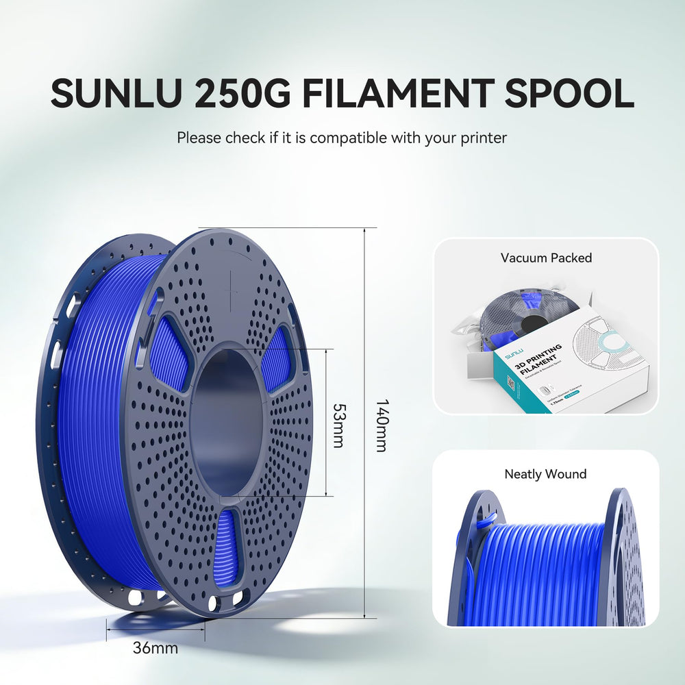 SUNLU AMS adapter image demonstrates easy integration with 250 g spools.