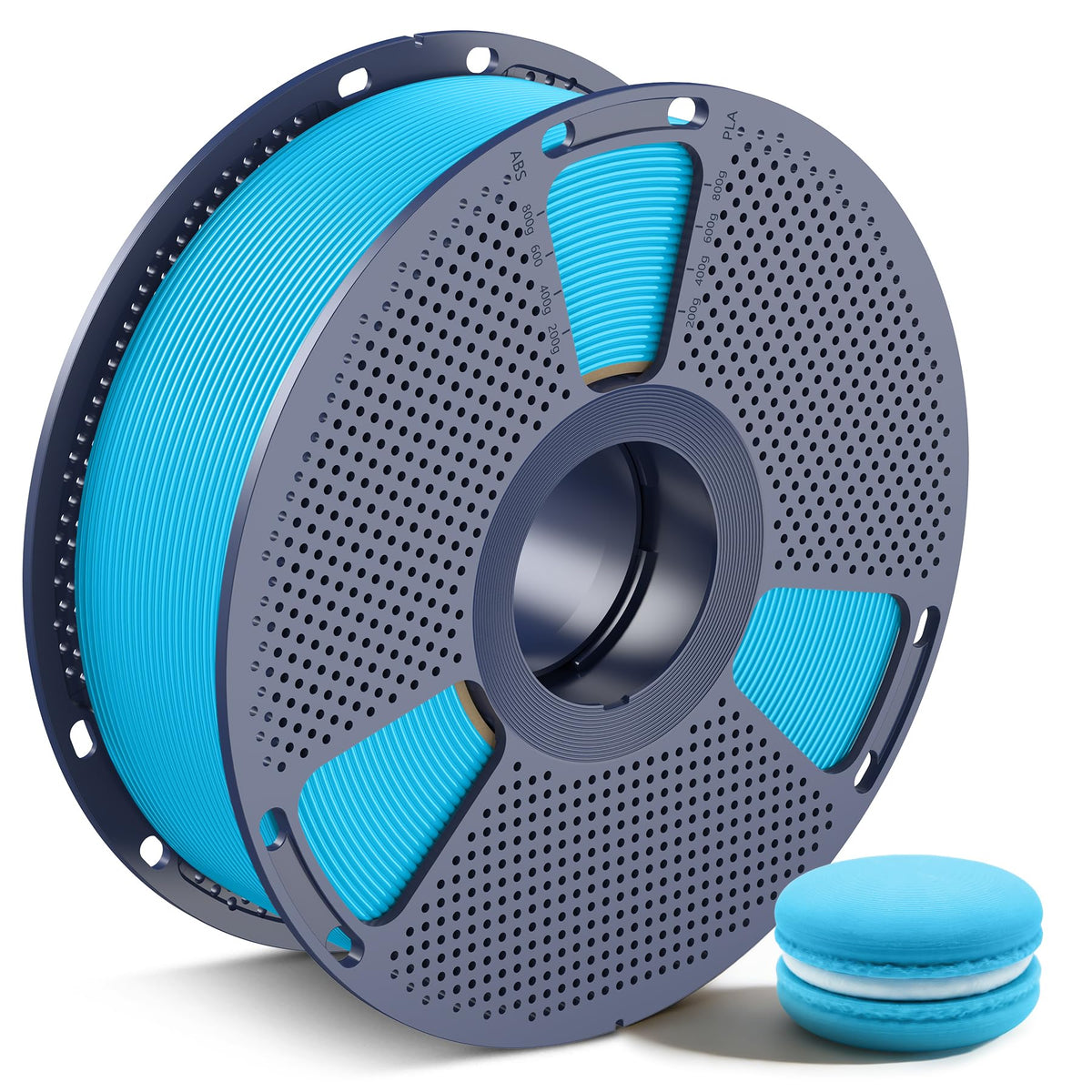 SUNLU PLA filament on a neatly wound spool for easy feeding and reliable prints.