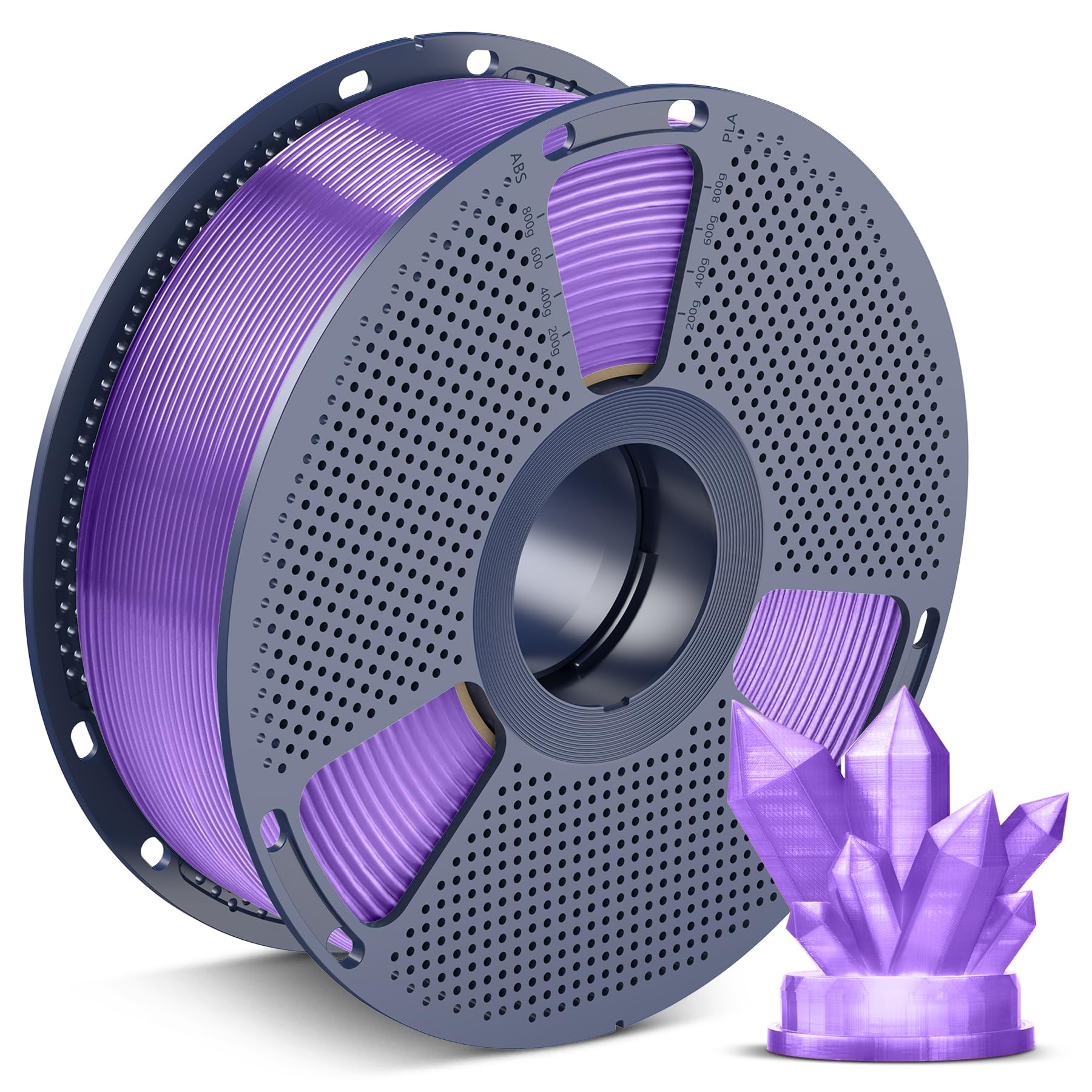 SUNLU PLA filament neatly wound spool for smooth printing