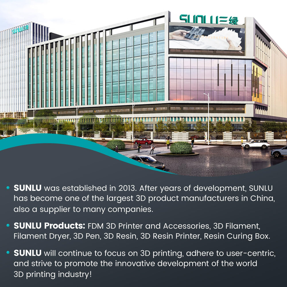 SUNLU 1kg spool from the Sunlu brand for longer print runs.