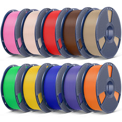 SUNLU PLA Plus coffee brown spool for bold, reliable prints