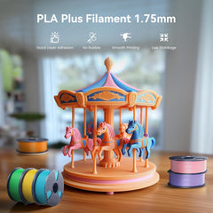 SUNLU PLA Plus red spool enables vivid color results in prints