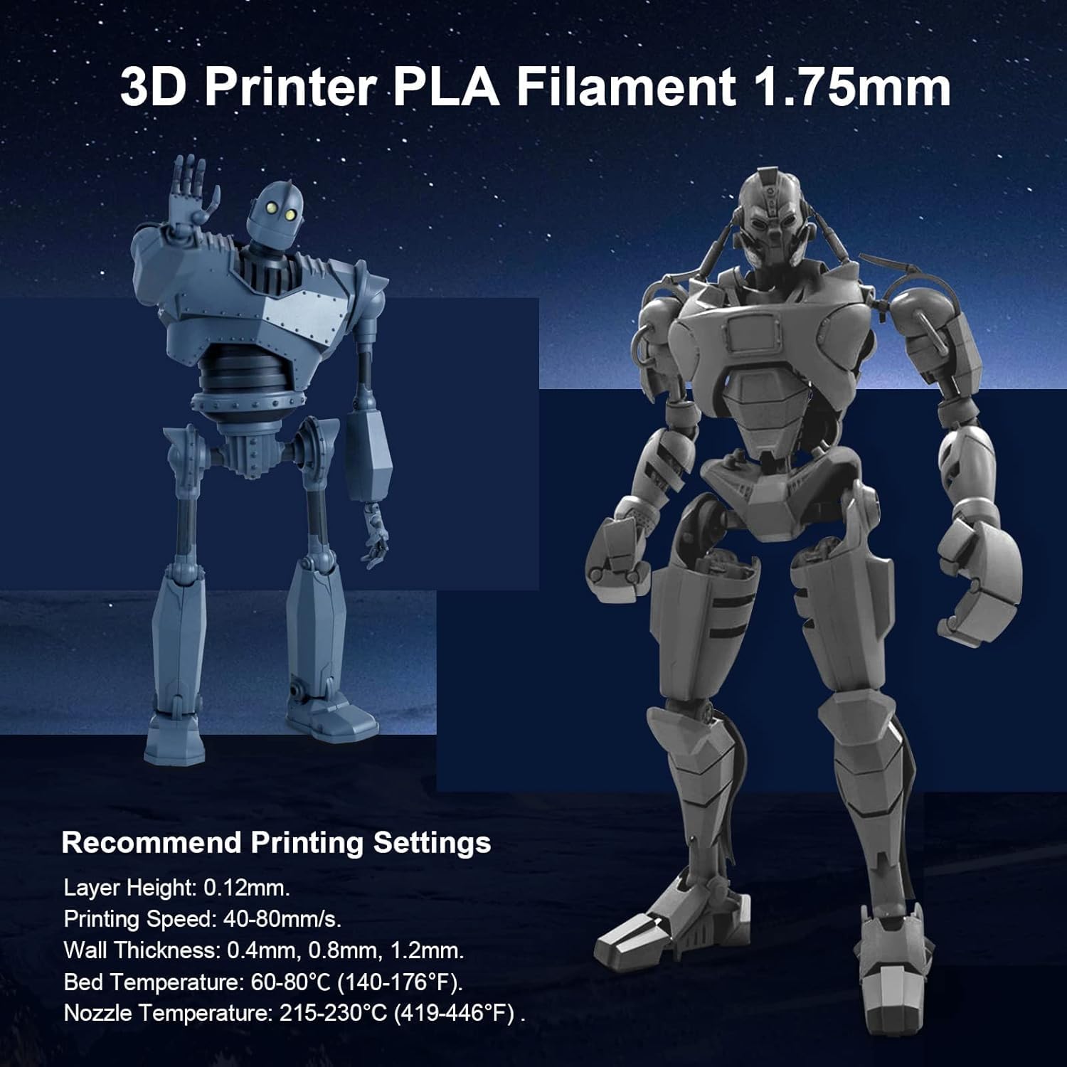 SUNLU PLA filament Red spool for bright accent prints