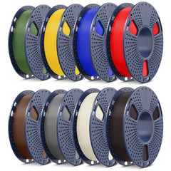 SUNLU PLA filament Roasted Chestnut Black spool for bold prints
