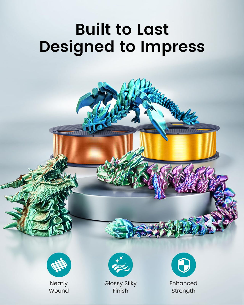 Sunlu PLA+ print settings guide demonstrates stable extrusion.