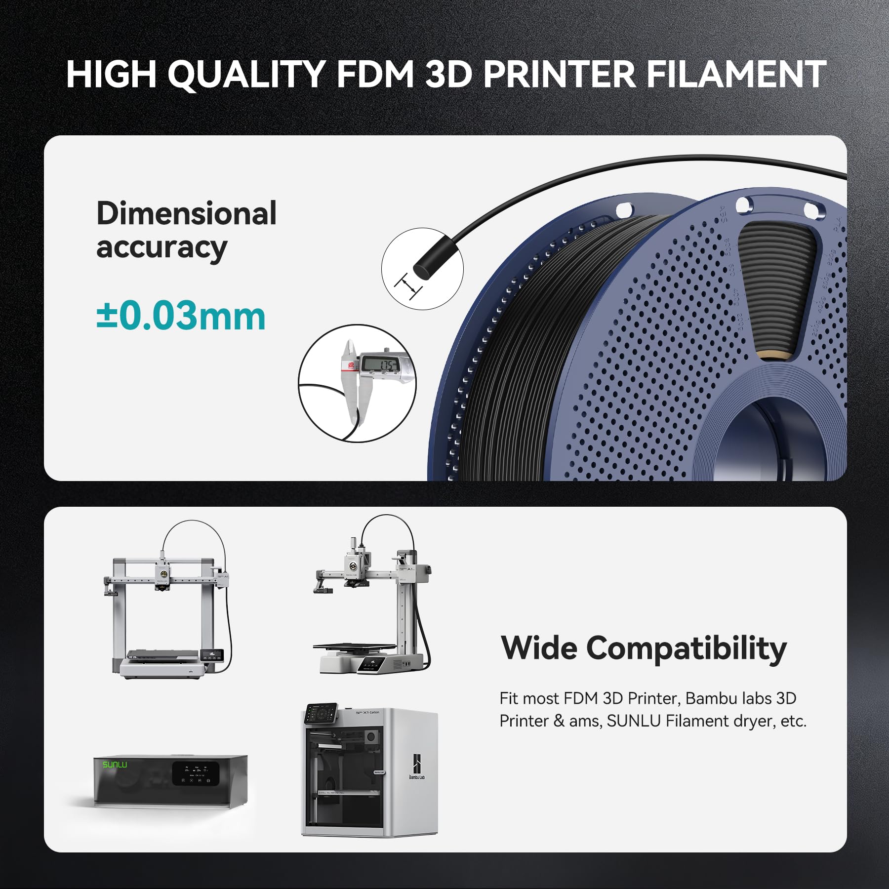 SUNLU TPU filament shows oil resistance for durable external components.