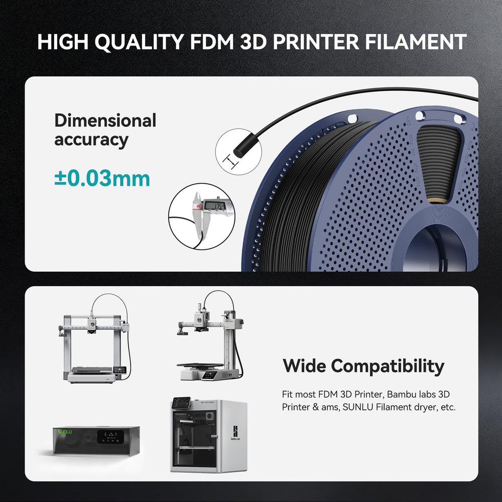 SUNLU TPU filament shows oil resistance for durable external components.