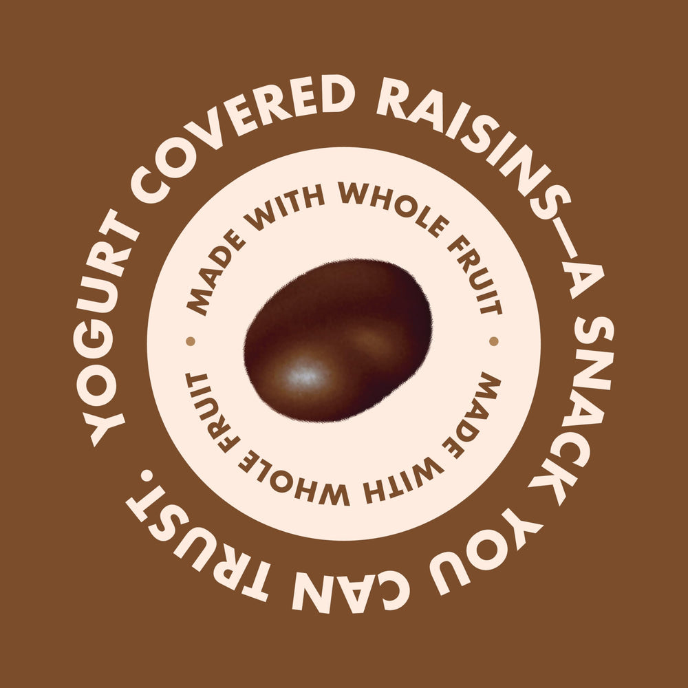 Sun-Maid Yogurt-coated Raisins in trail mix for outdoors